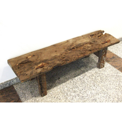 Ławka ze starego drewna Vintage 128cm